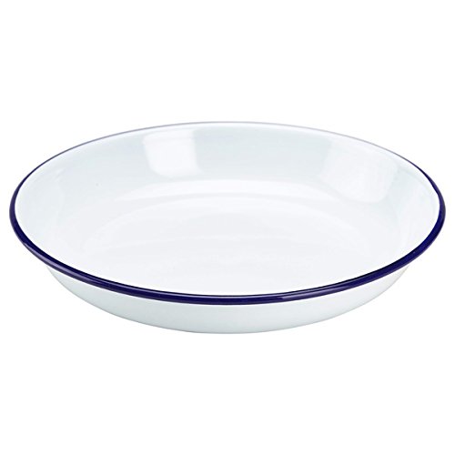 Plato para pasta/arroz Genware 45622, Enamel, 22 cm