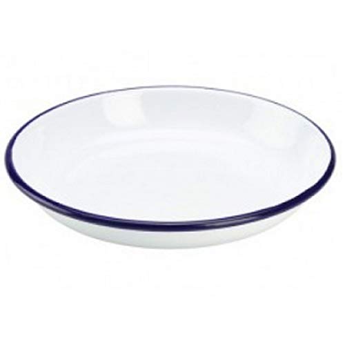 Plato para pasta/arroz Genware 45624, Enamel, 24 cm