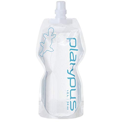 Platyplus - SoftBottle 1L W/Push Pull Cap, Color Logo