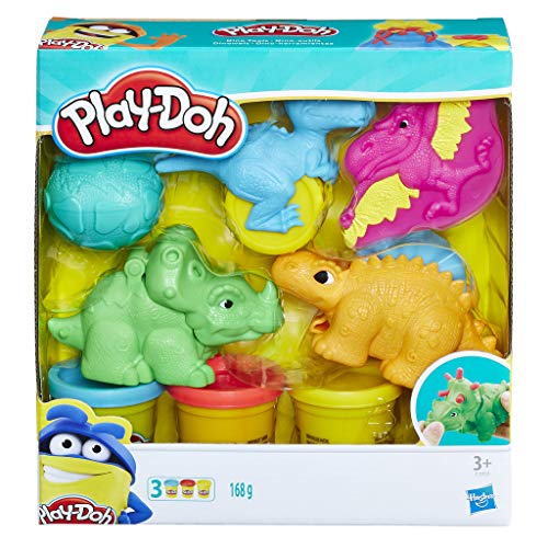 Play-Doh - Dino para Amasar, Multicolor, única (Hasbro E1953EU4)