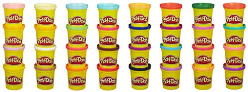 Play-Doh- Mega Pack De 36, Botes (Hasbro 36834F03)