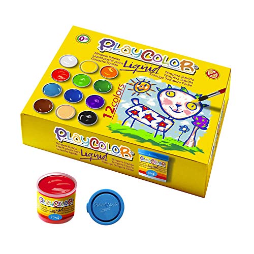 PlayColor - Juego de Pinturas de Gouache líquidas