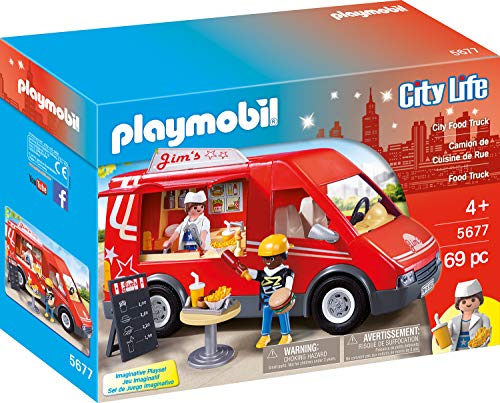 PLAYMOBIL 5677 Food Truck, Multicolor