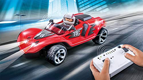 PLAYMOBIL Action Racer Cohete RC con Mando Bluetooth, A partir de 6 Años (9090)