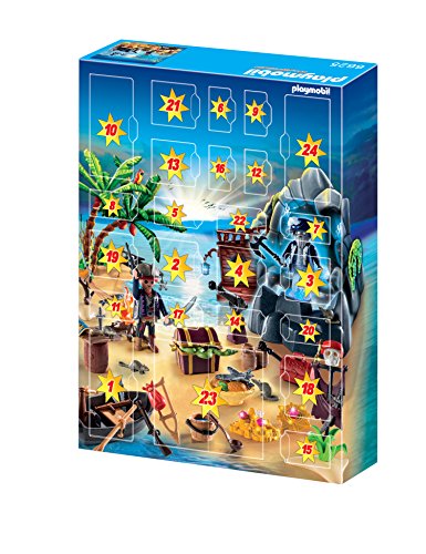 PLAYMOBIL - Calendario de Navidad Isla del Tesoro Pirata (66250)