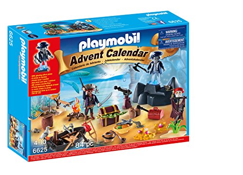 PLAYMOBIL - Calendario de Navidad Isla del Tesoro Pirata (66250)