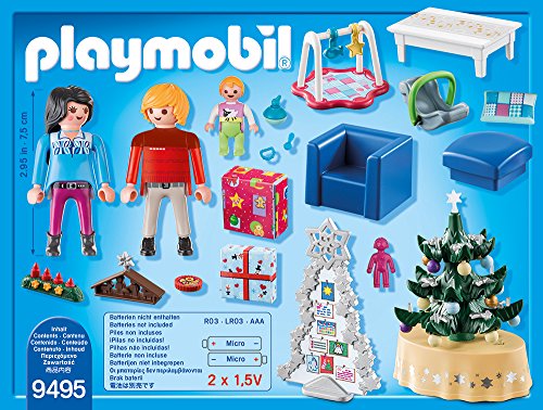 PLAYMOBIL Christmas Habitación Navideña, A partir de 4 años (9495)