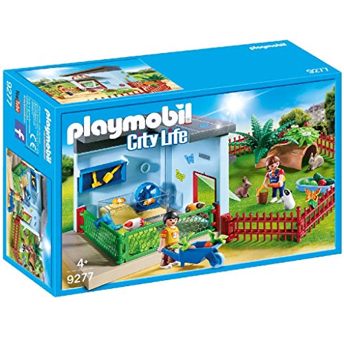 PLAYMOBIL City Life Habitación Pequeñas Mascotas, a Partir de 4 Años (9277)