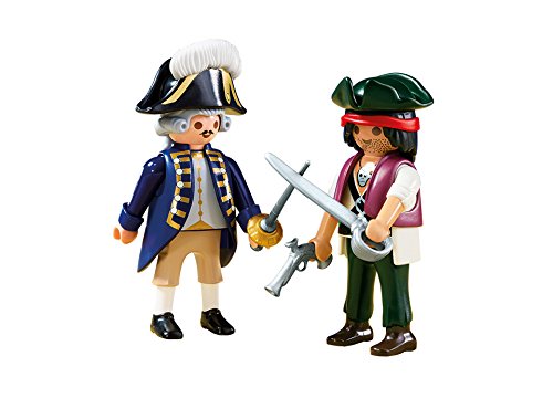 PLAYMOBIL Duo Pack - Duo Pack Pirata y Soldado (6846)