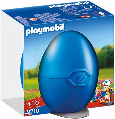 PLAYMOBIL Huevos-9210 Jugadores Baloncesto, Multicolor (9210)