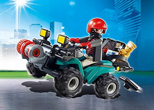 Playmobil Ladrón con Quad y Botín 6879