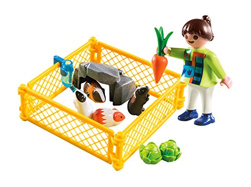 PLAYMOBIL - Niña con cobayas (47940)