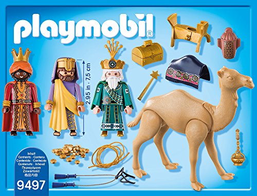 PLAYMOBIL- Reyes Magos Juguete, Multicolor, tu (Geobra Brandstätter 9497)