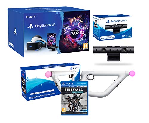 PlayStation VR Pack Firewall: Zero Hour + Aim Controller + VR Worlds + Camara V2