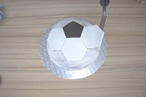 PME FB49 Cortadores de patrón de fútbol/fútbol, plástico de grado alimenticio