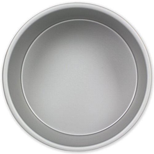 PME Molde para Pastel Redondo de Aluminio Anodizado Profundidad de 8 x 3-Pulgadas