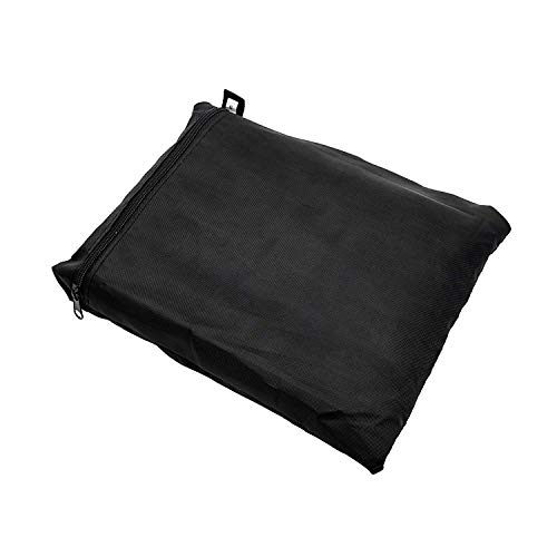 POAO Funda para Parasol, Impermeable Resistente al Agua al Aire Libre Patio, Parasol de Cremallera, para diámetro 3 m parasoles, Negro 600d Oxford Tela, Bolsa de Almacenamiento con Cremallera