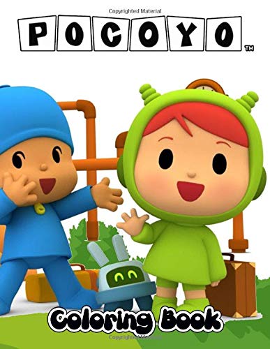 Pocoyo Coloring Book: Great 50+ Exclusive Illustrations For All Fans