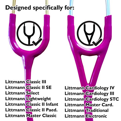 Pod Technical Cardiopod II - Funda para estetoscopios Littmann, color burdeos