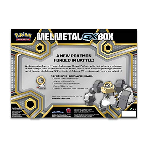 Pokémon POK80381 TCG: Caja Melmetal-GX