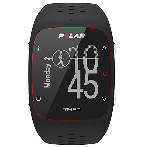 Polar M430 Reloj de Running con GPS y Frecuencia cardíaca en la muñeca - Multideporte - actividad 24/7 - Negro, M/L