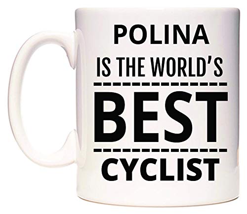 POLINA Is The World's BEST Cyclist Taza por WeDoMugs®