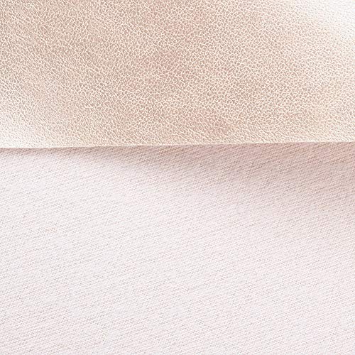 Polipiel Cuero sintético de Textura Suave de Cuero sintético, Cuero sintético de Vinilo, para amueblar sofás, sillas, Bolsos, tapicería (Color : Beige, Size : 1.38×8m)