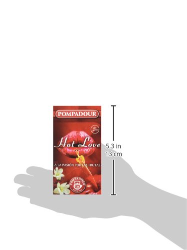 Pompadour Té Infusion Hot Love - 20 bolsitas - [Pack de 2]