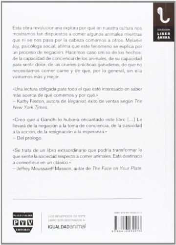 Por Que Amamos A Los Perros, Nos Comemos A Los Cerdos Y Nos Vestimos Con Las Vacas (LiberÁnima)