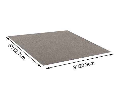 Poweka - Funda para microondas de 12,7 x 20,3 cm con esponja resistente para uso universal en horno microondas