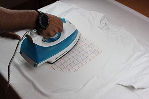 PPD A4 Papel De Transferencia Térmica Para Camisetas y Tejidos Blancos o Claros, 5 Hojas - PPD-1-5