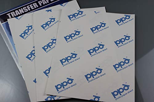 PPD A4 Papel De Transferencia Térmica Para Camisetas y Tejidos Oscuros, 5 Hojas - PPD-4-5