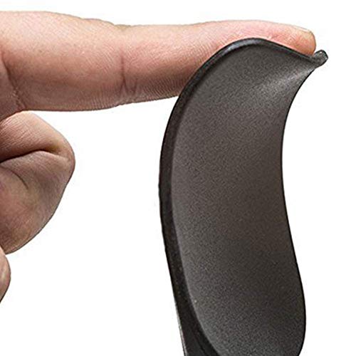 PREMYO Juego 4 Espátulas Cocina Lengua Silicona Pincel de Repostería Cuchara Resistente al Calor Antiadherente Volteador Paleta Masa Pastel Negro