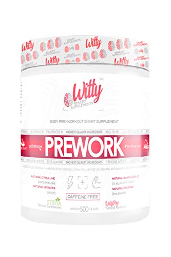 PREWORK MTX WITTY | Proworkout | Energy Plus Caffeine Free| Activa Cuerpo y Mente |Equilibrio BodyMind | Nutrientes Seguros Efectivos y Naturales