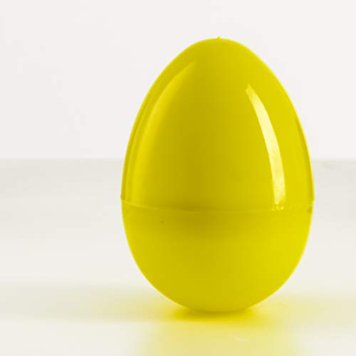 PREXTEX Huevos de Pascua de Plástico de Colores de 8,9 cm (Paquete de 36)