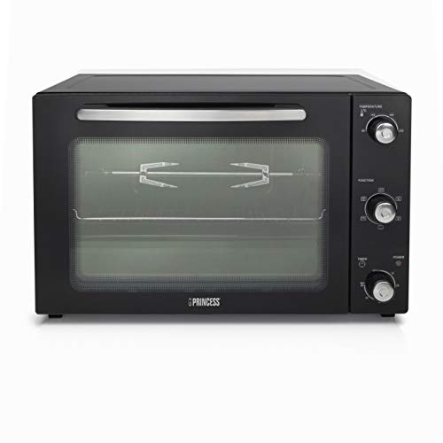 Princess 01.112759.01.001 Horno de convección, Volumen 55 litros, 2000 W, Negro