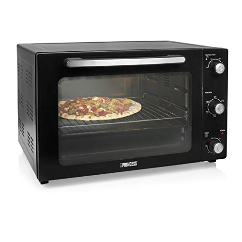 Princess 01.112759.01.001 Horno de convección, Volumen 55 litros, 2000 W, Negro