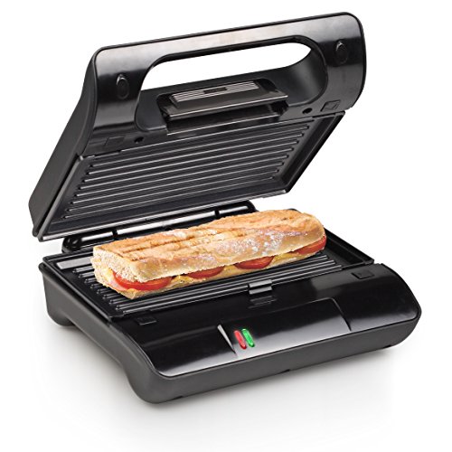 Princess 117001 Grill Compact Flex – Parrilla con placas extraíbles, almacenamiento vertical