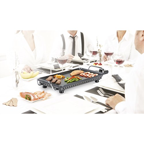 Princess Table Grill Superior - Parrilla Eléctrica, 2500 W, Color Negro