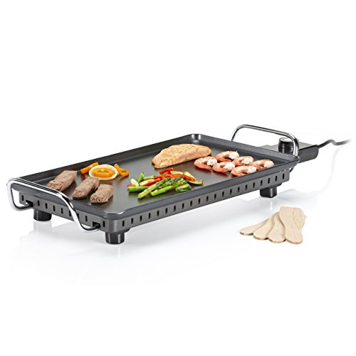 Princess Table Grill Superior - Parrilla Eléctrica, 2500 W, Color Negro