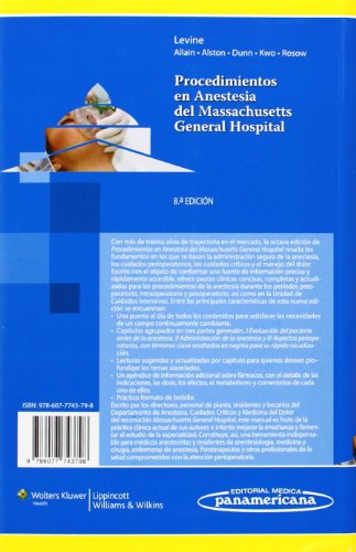 Procedimientos en Anestesia del Massachusetts General Hospital