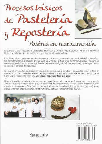 Procesos básicos de pastelería y repostería. Postres en restauración