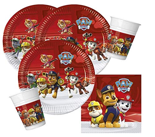 Procos 10118266 Paw Patrol - Juego de accesorios para fiesta