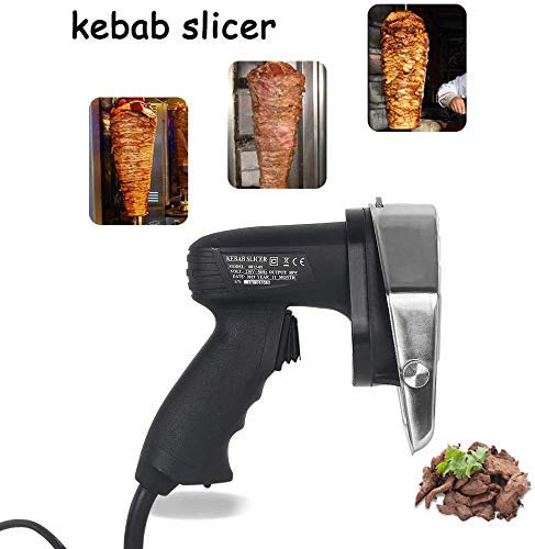 Profesional y de Corte eléctrico Comercial, Gyro Cortador, CE Kebab máquina de Cortar 240V / 50Hz Enchufe de Reino Unido GB en Stock ZHANGKANG