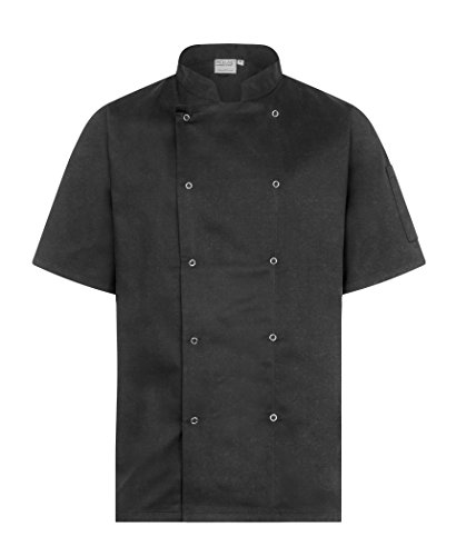 ProLuxe - Chaqueta Chef - Hombre Negro Negro XL