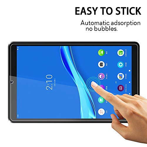 PULEN [2 Unidades] Protector de Pantalla para Lenovo Tab M10 FHD Plus 10.3 inch, Vidrio Cristal Templado [2.5d Borde redondo] [9H Dureza] [Alta Definicion]