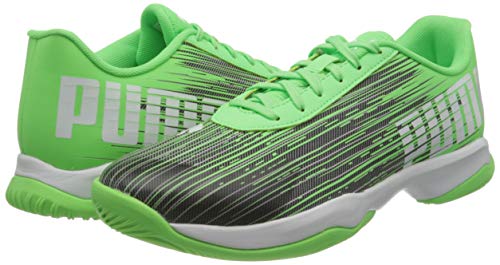 PUMA ADRENALITE 3.1, Zapatillas de fútbol Unisex Adulto, Verde (Elektro Green Black White), 42.5 EU