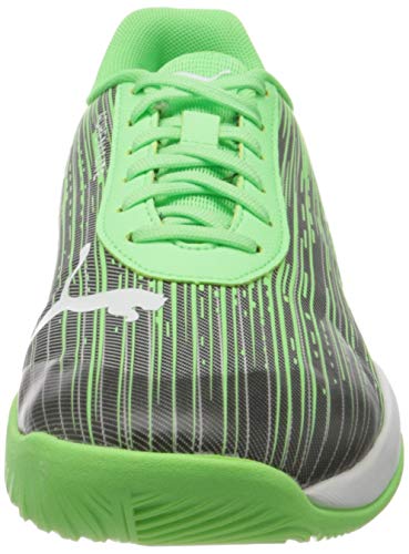 PUMA ADRENALITE 3.1, Zapatillas de fútbol Unisex Adulto, Verde (Elektro Green Black White), 42.5 EU