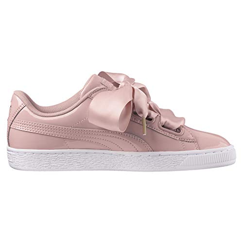 Puma Basket Heart Patent Wn's, Zapatillas para Mujer, Beige (Peach Beige), 36 EU