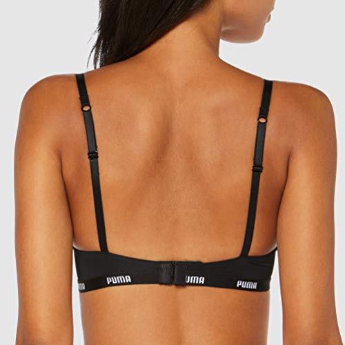 Puma Push-up Bra 1p Ecom Sujetador con Aros para Mujer, Negro (Black 200), 90C (Talla Fabricante :75C)